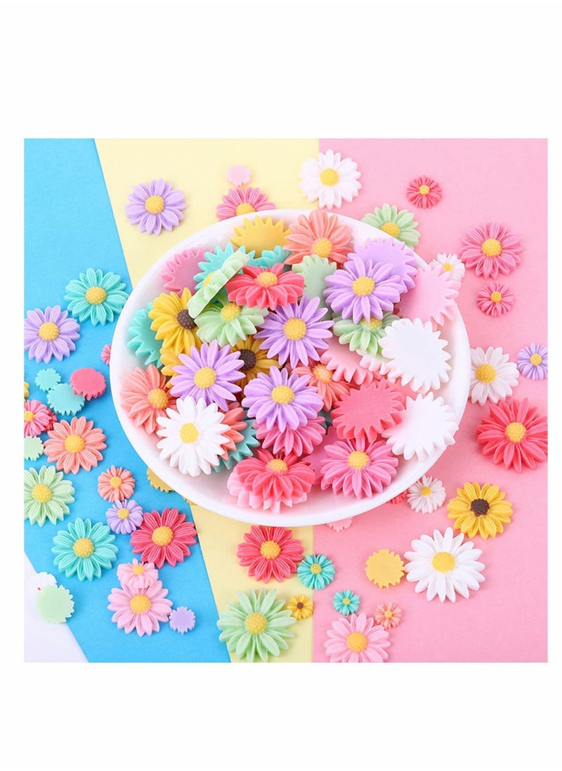 Y&D - 50 Pcs Slime Charms Set, DIY Craft Mixed Making Resin Jewery Embellishments Flatback - Image 1