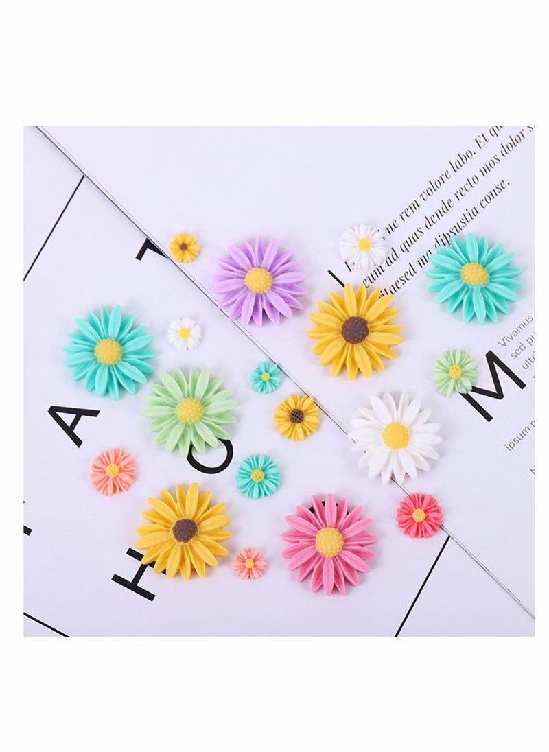Y&D - 50 Pcs Slime Charms Set, DIY Craft Mixed Making Resin Jewery Embellishments Flatback - Image 1