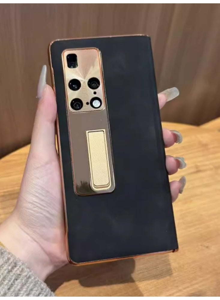 The Phone Case Is Suitable for the Huawei MateX2 Folding Screen Protector Cover with Magnetic Hinges That Are Fully Wrapped to Prevent Falls, Black - Image 1