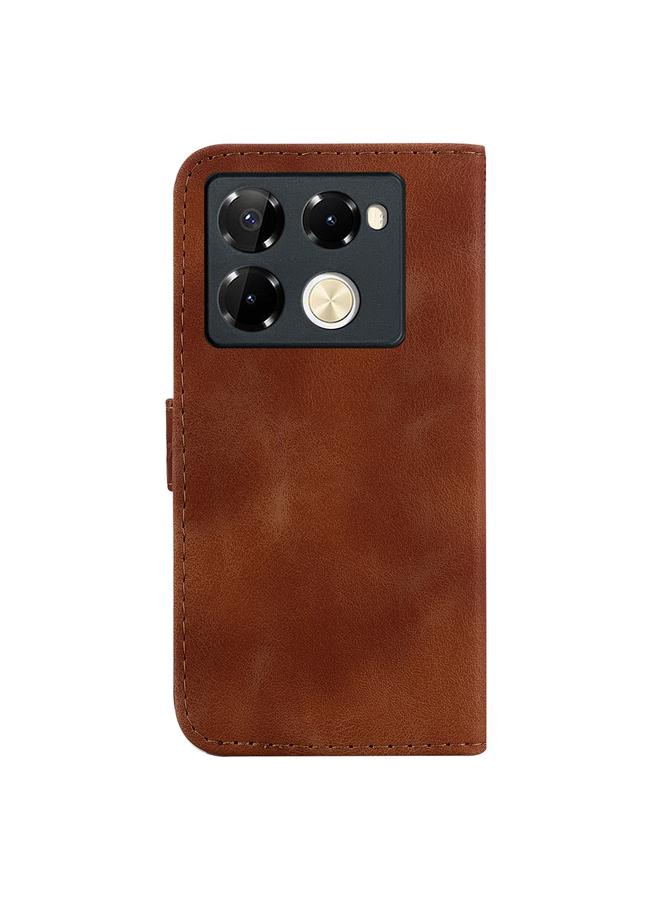 زبون جراب لهاتف Infinix Note 40 Pro 4G / 5G جراب هاتف جلدي منقوش على شكل سبعة أشكال - Image 3