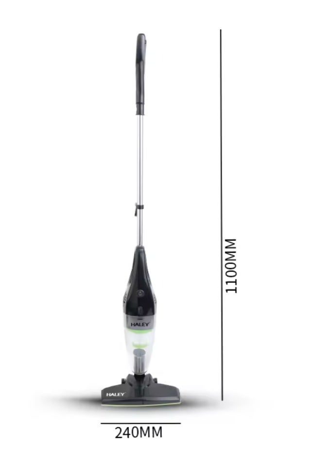 Haley مكنسة كهربائية ذكية محمولة بقوة 600 وات مزودة بعصا شحن وممسحة رطبة ذاتية التنظيف وكنس جاف بدون كيس، ميزات منزلية - Image 2