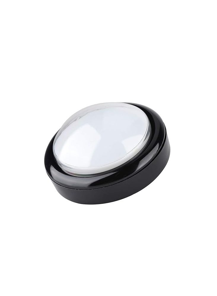 KNP KNP 100mm White Push Button Switch is a robust large sized switch designed for easy and intuitive operation in a wide range of applications With its prominent white button this switch provides an easy to locate and pressable interface perfect for use in both industrial and commercial settings as well as DIY projects requiring a simple on/off control.  - Image 1