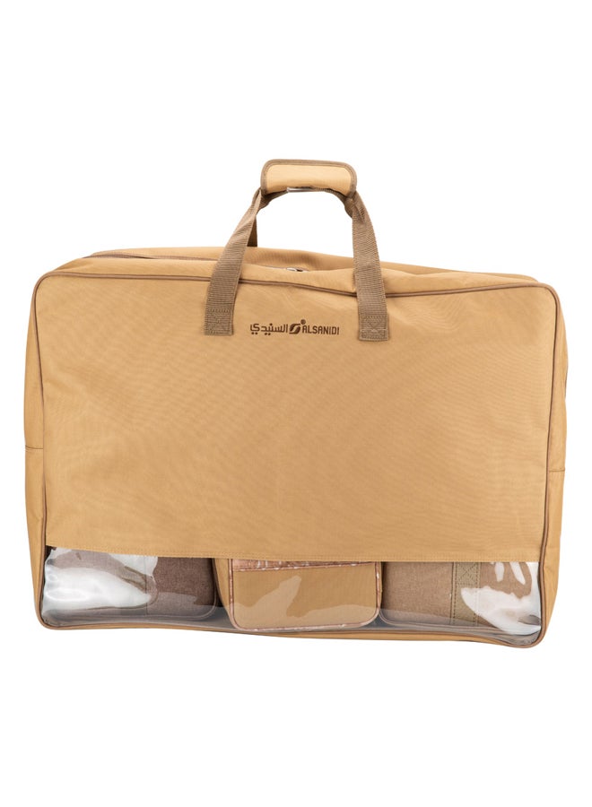 AL SANIDI Luggage and clothes storage bag, Kaki, Size 71.5*26*51.5Cm - Image 2