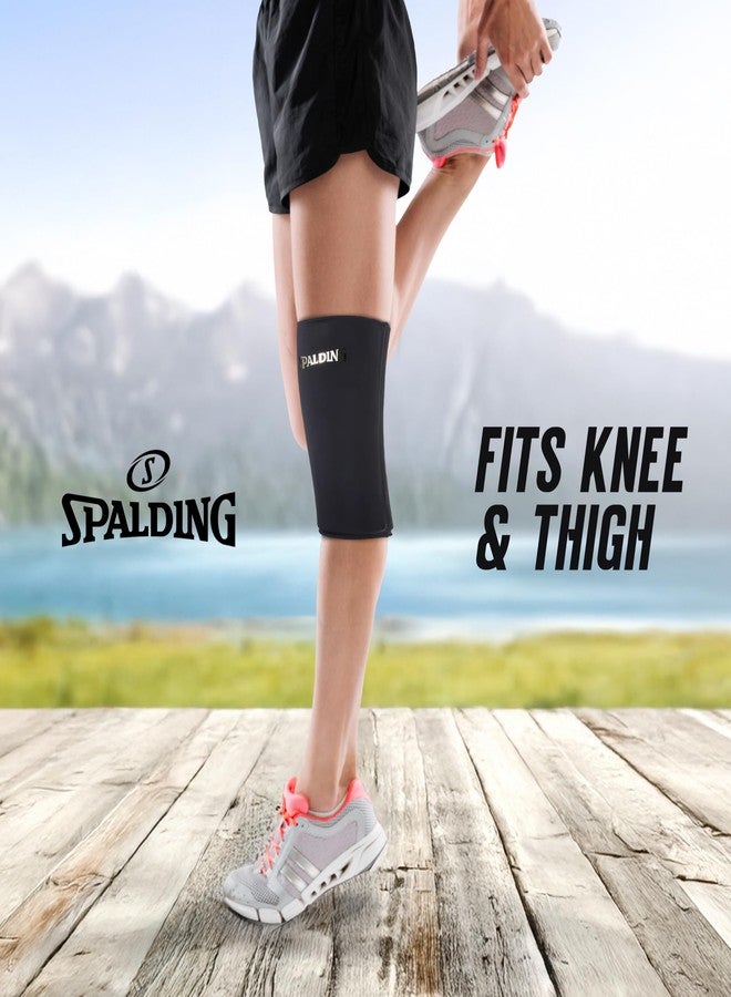 Spalding - Knee & Thigh Gel Sleeve, Hot Cold Therapy, Reusable Compression - Image 3