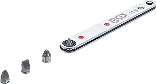 BGS 115 | Special Bit Ratchet | extra thin | 6.3 mm (1/4") Drive | incl. 4 special bits - Image 1