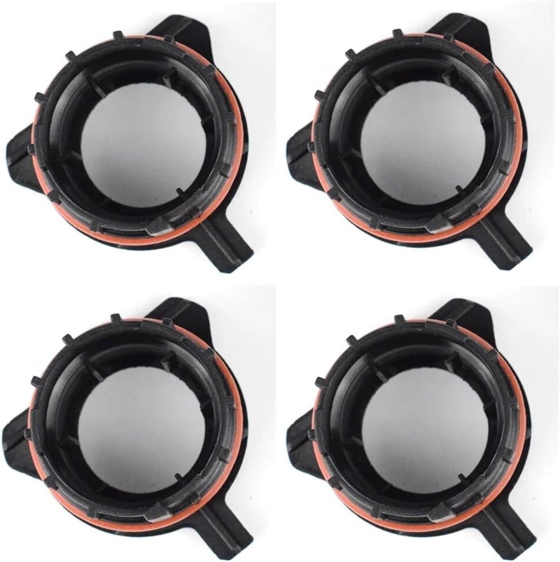 Wivplex 4pcs H7 LED Headlight Bulb Adapter Holder Base - Image 1