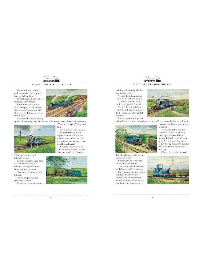 Thomas the Tank Engine Complete Collection: A beautiful treasury of the original classic children’s illustrated Railway Series stories - Image 3