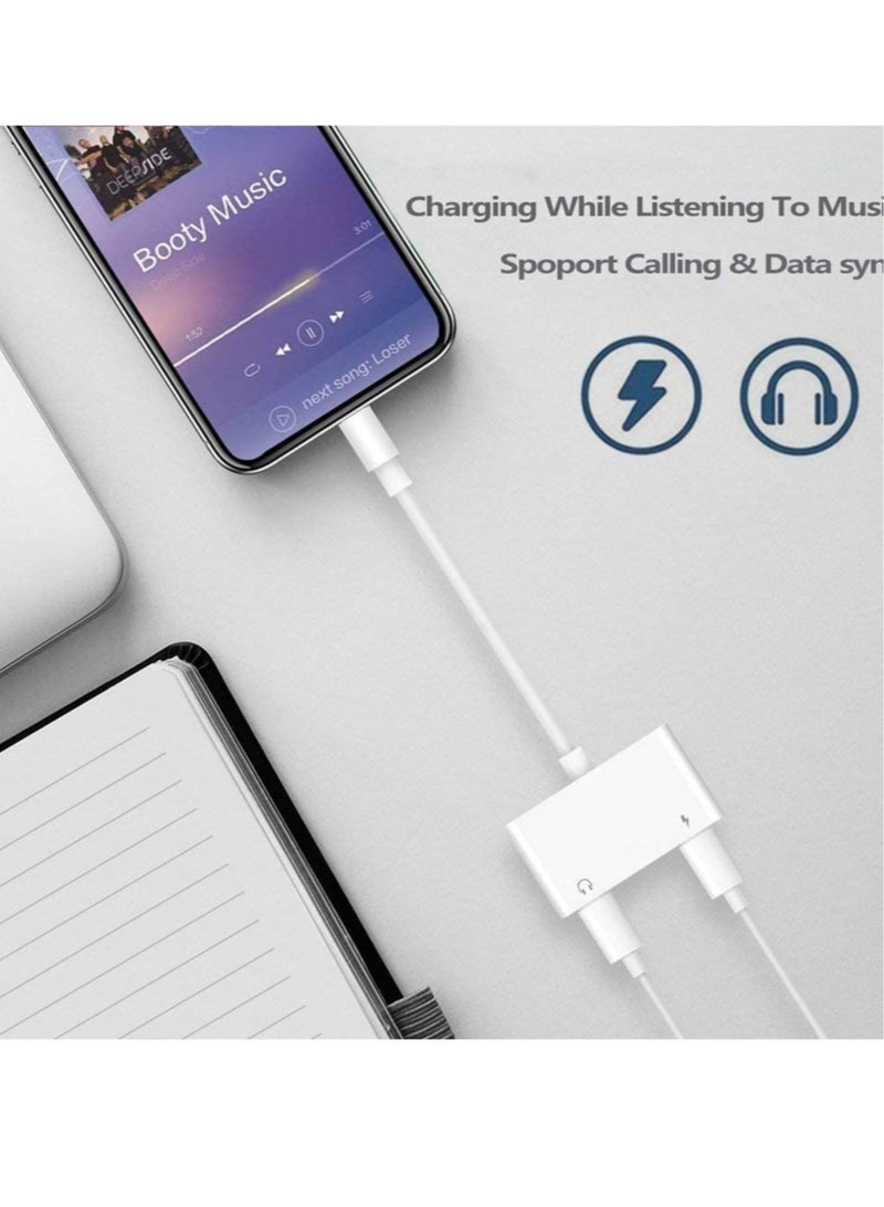 ELTRAZONE Headphone Jack Adapter for iPhone Car Charger 3.5mm Aux Earphone Audio Splitter and Charge Connector for iPhone 7/8/X/7 Plus/8 Plus/XS MAX - Image 4