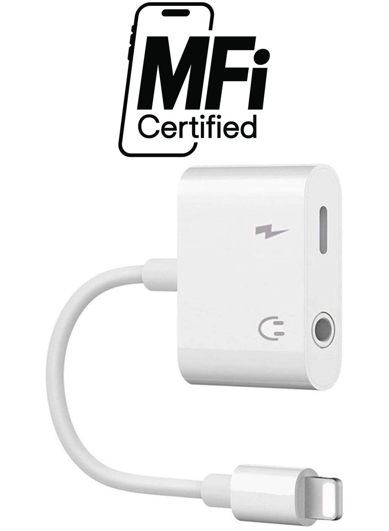 ELTRAZONE Headphone Jack Adapter for iPhone Car Charger 3.5mm Aux Earphone Audio Splitter and Charge Connector for iPhone 7/8/X/7 Plus/8 Plus/XS MAX - Image 1