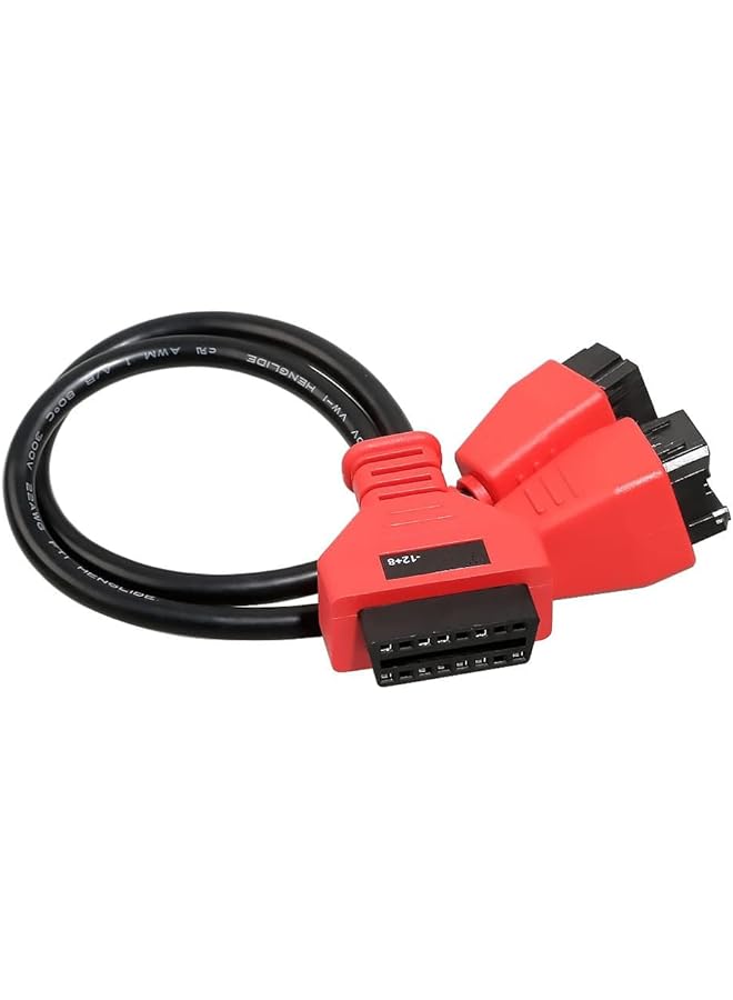 Excefore Cable Adapter For Chrysler 12+8 Programming Diagnostics, Autel Obd2 Adapter Security Bypass Cable, For Autel Ds808 Maxisys Ms905 Ms906 Ms906Bt Ms906S Pro Elite Autel And More - Image 4