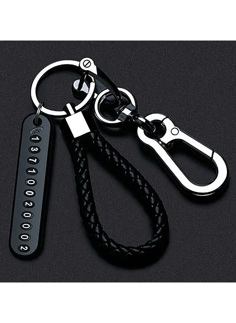 Generic An Anti Lost Key Chain With An Attached Ribbon On Which You Place Your Phone Number Useful So That Your Key Is Not Lost Again  - Image 2