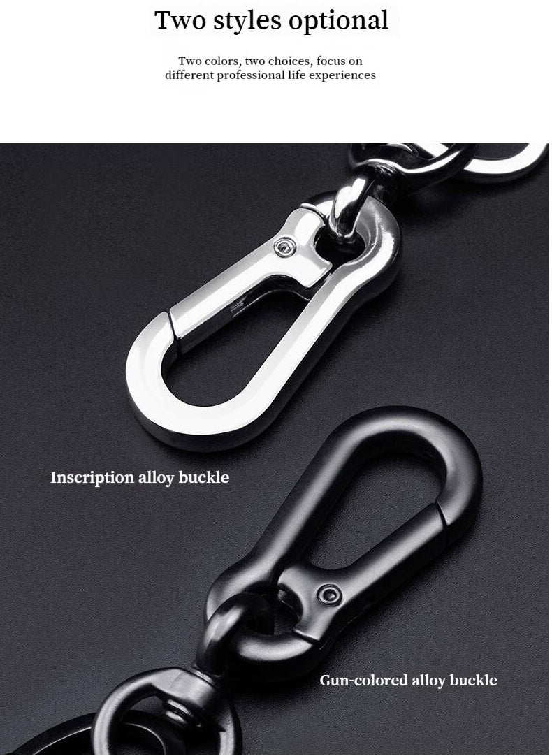 An Anti Lost Key Chain With An Attached Ribbon On Which You Place Your Phone Number Useful So That Your Key Is Not Lost Again