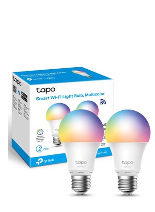 Tapo TP-Link Smart Bulb, Smart WiFi LED Light, E27, 8.7W, Works with Amazon Alexa(Echo and Echo Dot), Google Home, Colour-Changeable, No Hub Required - L530E(2-pack)[Energy Class A+] - pzsku/Z8B2679DFA0FB9680752DZ/45/1749836348/d5dd387f-dc0e-47e4-8696-0dde6ca8bf09