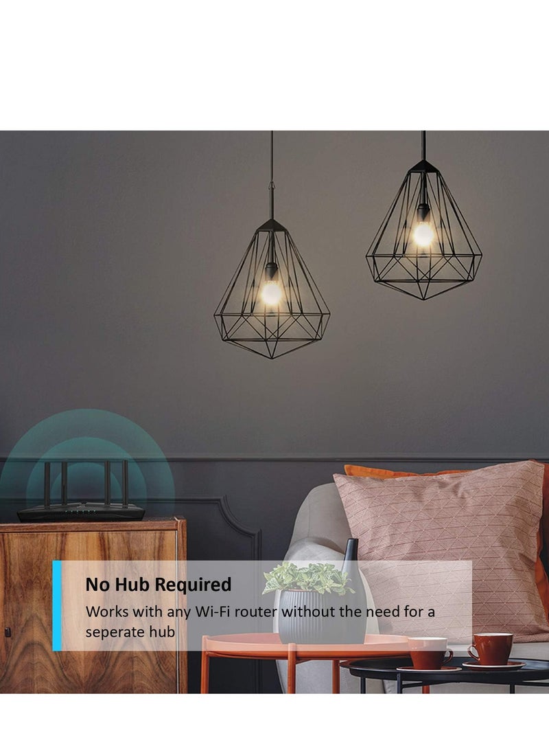 tapo Tapo TP-Link Smart Bulb, Smart WiFi LED Light, E27, 8.7W, Works with Amazon Alexa(Echo and Echo Dot), Google Home, Colour-Changeable, No Hub Required - L530E(2-pack)[Energy Class A+]  - Image 3