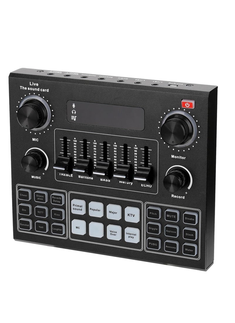ELTRAZONE - Elite V9 Sound Card & BM800 Pro Microphone Bundle for Advanced Broadcasting - Image 1