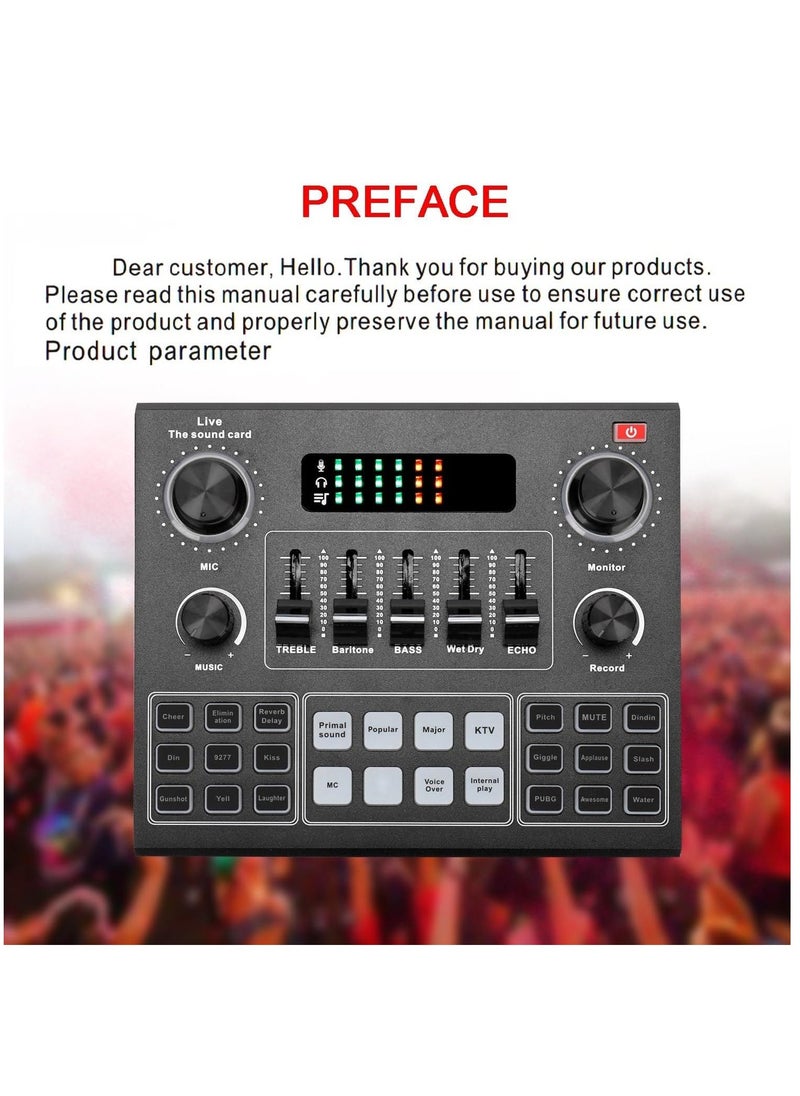 ELTRAZONE - Elite V9 Sound Card & BM800 Pro Microphone Bundle for Advanced Broadcasting - Image 1