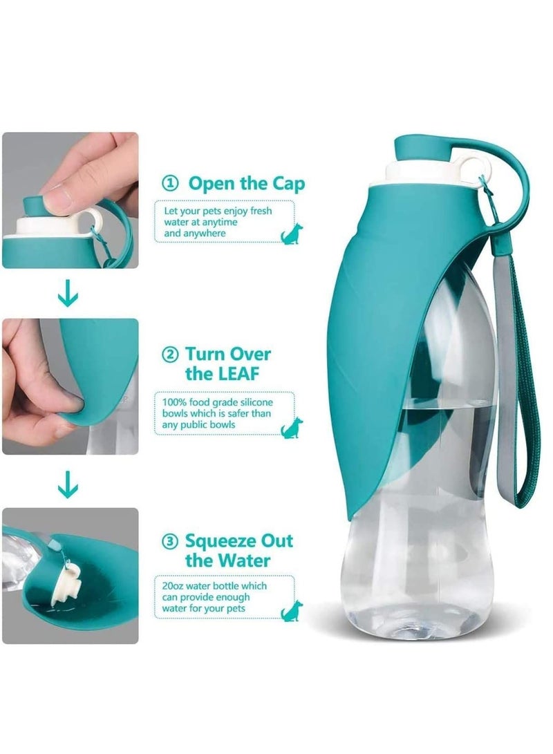 Y&D Dog Water Bottle for Walking, Pet Dispenser Feeder Container Portable with Drinking Cup Outdoor Hiking, Travel Puppy, Cats, Hamsters, Rabbits and Other Small Animals - Image 4