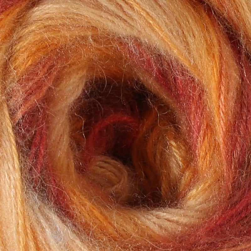 YarnArt 1 Skein YarnArt Angora Active Knitting Yarn 25 Mohair 75 Acrylic 100 g 35 oz 500 m 546 yd Yarn Weight 0 Lace Variegated  844 - Image 3