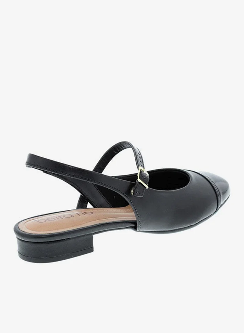 Beira Rio Black Heels Sandal for Women – Stylish Ladies Heel Sandals & Sling Back Heels for Girls for Women | Best Price UAE