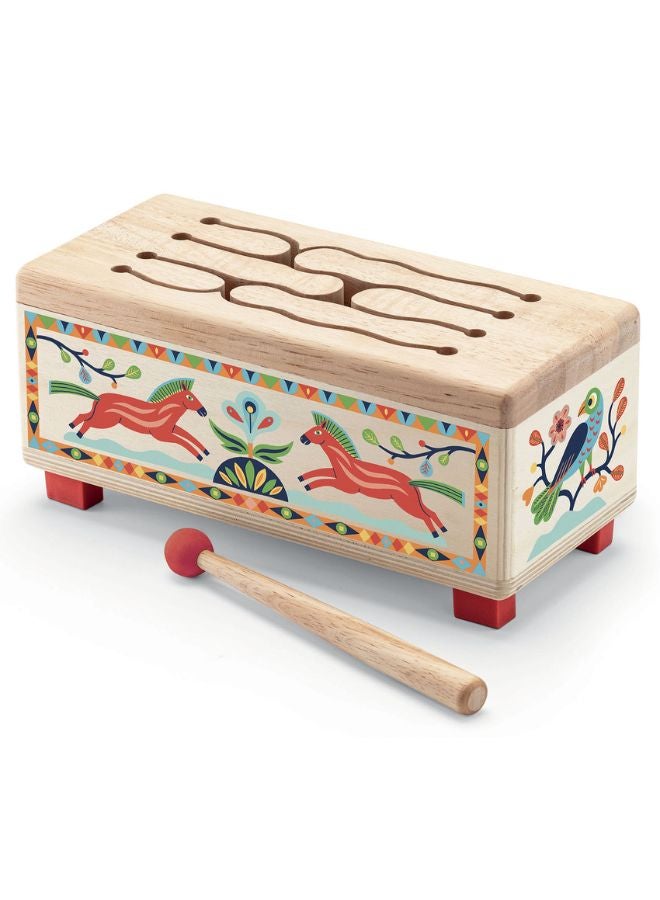 DJECO Animambo - Wooden Drum - Image 2