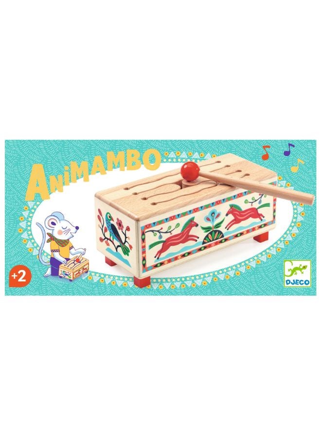 DJECO Animambo - Wooden Drum - Image 1