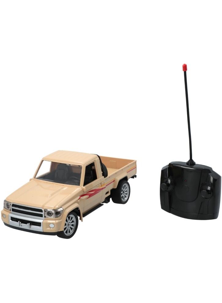 ACLIX Car Toy With Remote Control For Children (BROWN)  - Image 1