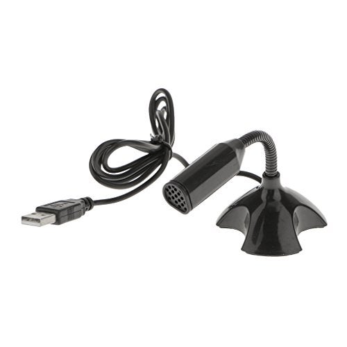 Baoblaze Cables Kart USB Stand Mini Desktop Studio Speech Microphone Mic For PC Laptop Notebook - Image 3