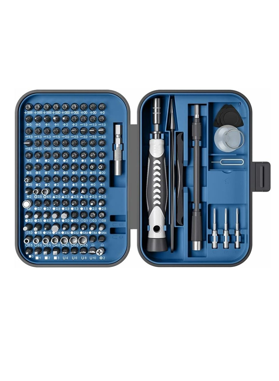 COOLBABY Precision Screwdriver Set New Version 130 in 1 Screwdriver Kit with 120 Screwdriver Bits Repair Tool Kit With Magnetizer For Smart Phone Household