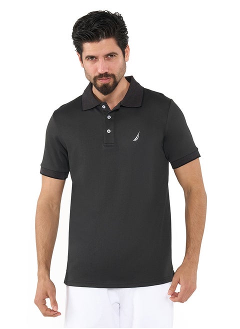 Essential Regular Fit Cotton Blend Logo Polo Shirt