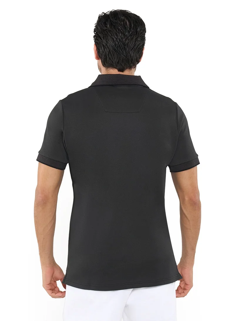 NAUTICA Essential Regular Fit Cotton Blend Logo Polo Shirt