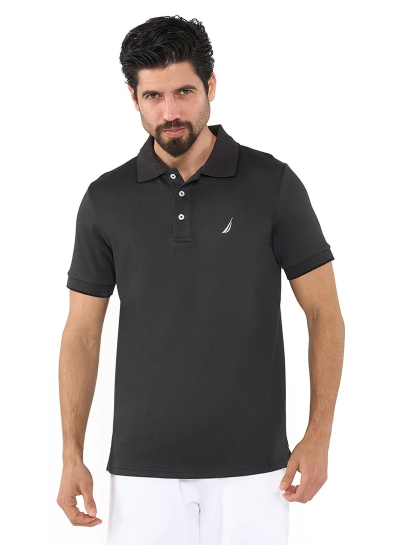 Essential Regular Fit Cotton Blend Logo Polo Shirt