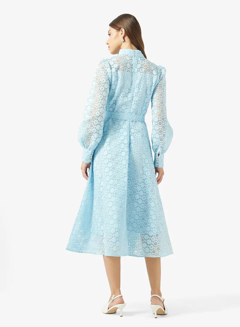 ايلا Lace Belted Dress
