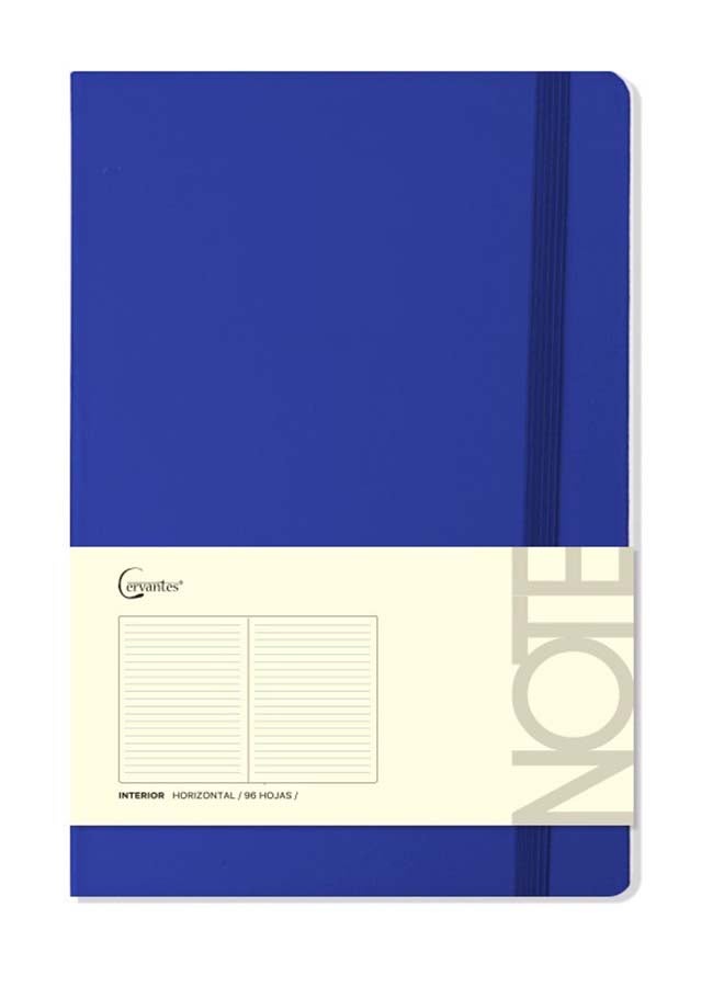Cervantes دفتر ملاحظات مجلّد بغلاف من الورق المقوى المبطّن - A7