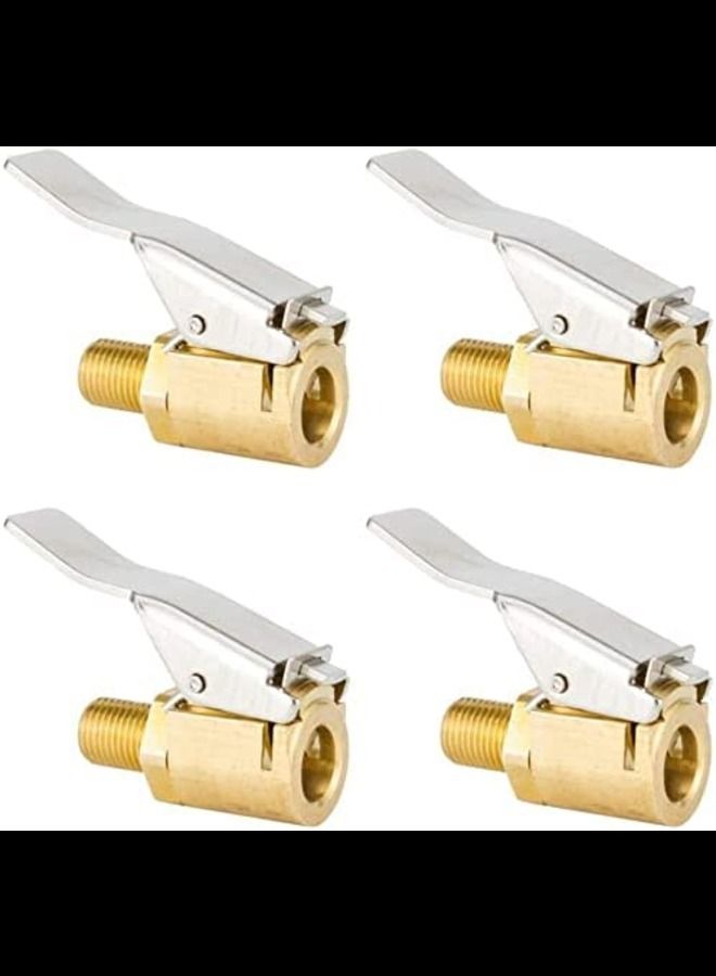 عباسلي 4 قطع قفل تدفق مغلق شديد التحمل على ظرف الإطارات مع مشبك - Image 1