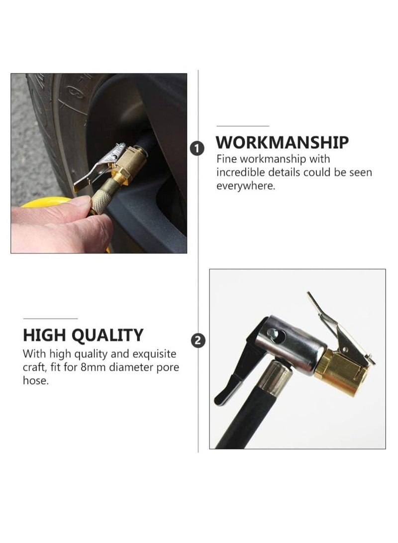 عباسلي 4 قطع قفل تدفق مغلق شديد التحمل على ظرف الإطارات مع مشبك - Image 4