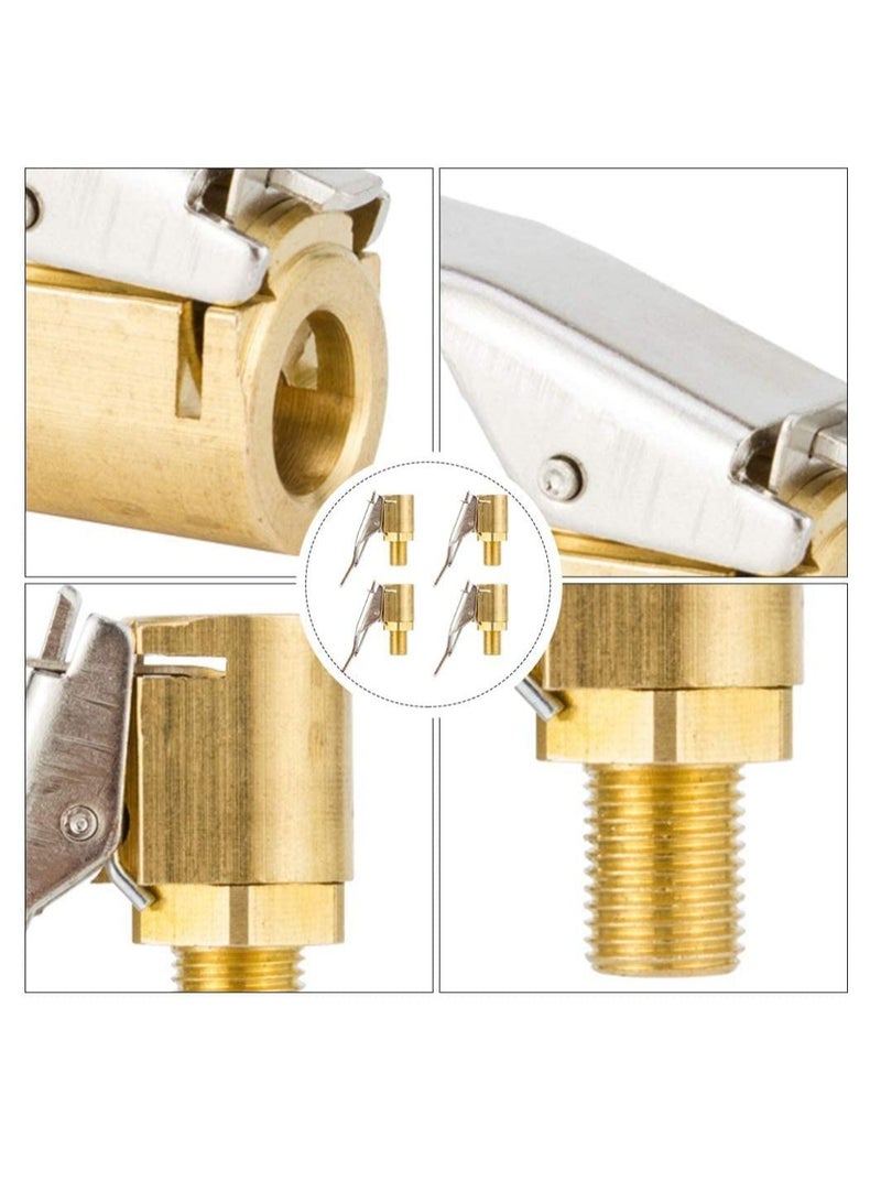 عباسلي 4 قطع قفل تدفق مغلق شديد التحمل على ظرف الإطارات مع مشبك - Image 3