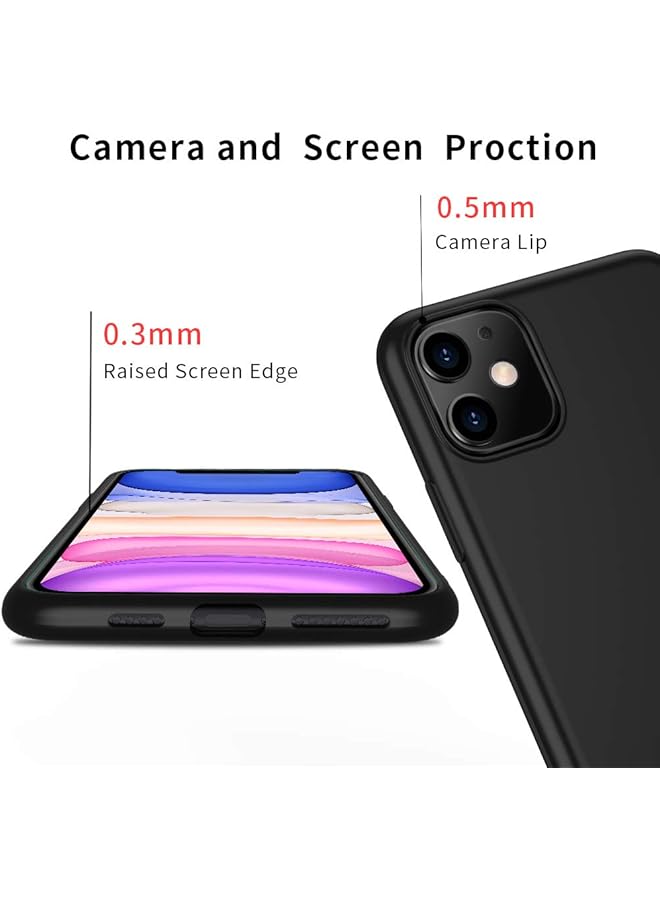 X-level Compatible With Iphone 11 Case Guardian Series Slim Fit Soft Tpu Matte Ultra Thin Case Lightweight Full Protective Back Cover Silicone Bumper For Women Compatible Iphone 11 6.1 Inch 2019 - Image 2