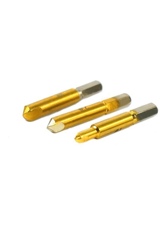 نيبمينينت طقم أدوات نزع البراغي مكون من 4 قطع أصفر/ فضي - Image 5