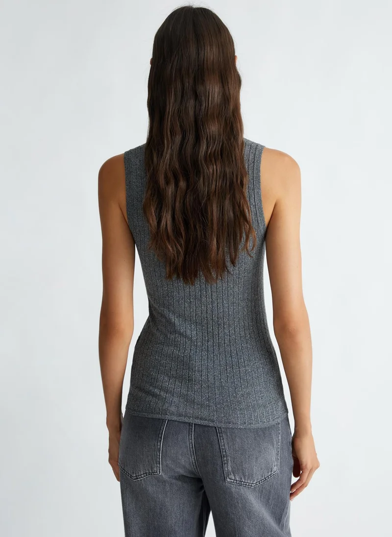 Liu Jo Lurex® knit top