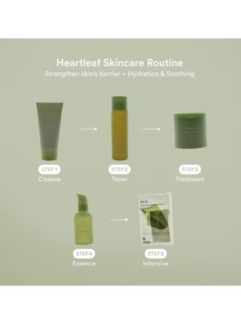 ابيب Abib Heartleaf تهدئة حبر الجلد تعزيز حبر الوجه الجلد الحساس تهيج الهيالورنيك تهدئة حب الشباب تخفيف الجلد التعب الفوري 200 مل - Image 4