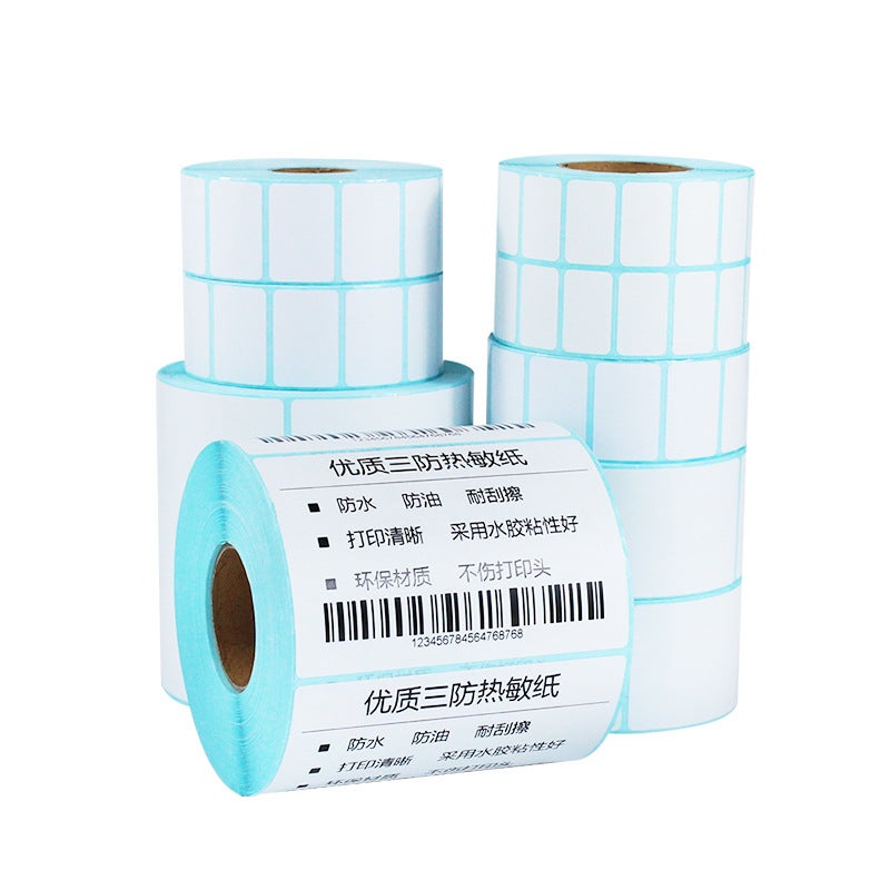 Three-Proof Thermal Paper Self-Adhesive 100*100 150 70 60 50 40 30 Express Logistics Sticker E-Mail - Image 5