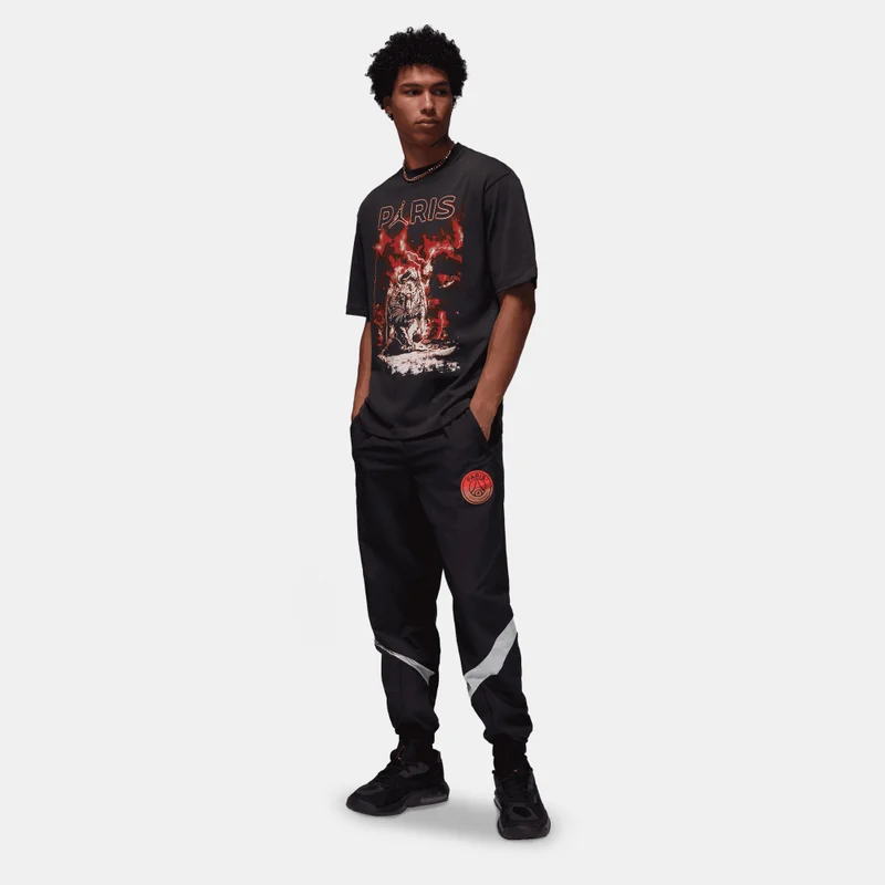 Nike black Men's Paris Saint-Germain Woven Pants for Men | Best Price UAE