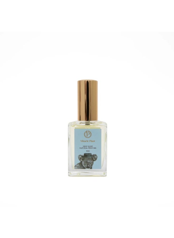 ﺻﻮﺭﺓ ﺍﻟﻌﻼﻣﺔ عطر النوم الطبيعي للرجال من ميراكل بلانت – فور هيم | بخاخ نوم طبيعي ١٠٠٪ خالٍ من الكحول | برائحة خشب الصندل واللبان | متوفر بحجم ٣٠ مل و٩ مل - Image 1