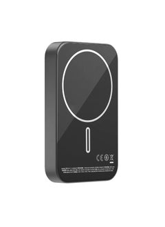 Momax momax I15W Magnetic Wireless Battery Pack 13mm Ultra Slim -Black  - Image 1