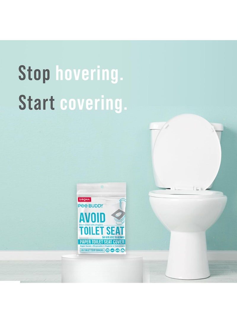 Sirona Disposable Toilet Seat Cover 20 Pcs - Image 3