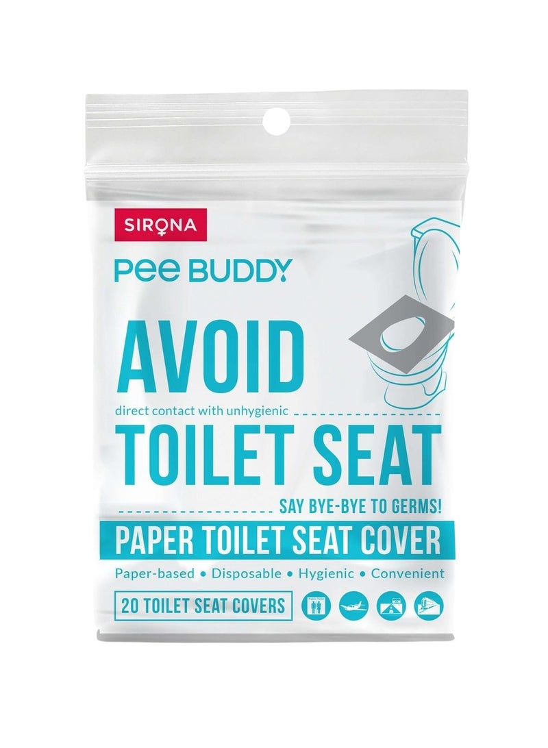 Sirona Disposable Toilet Seat Cover 20 Pcs - Image 1