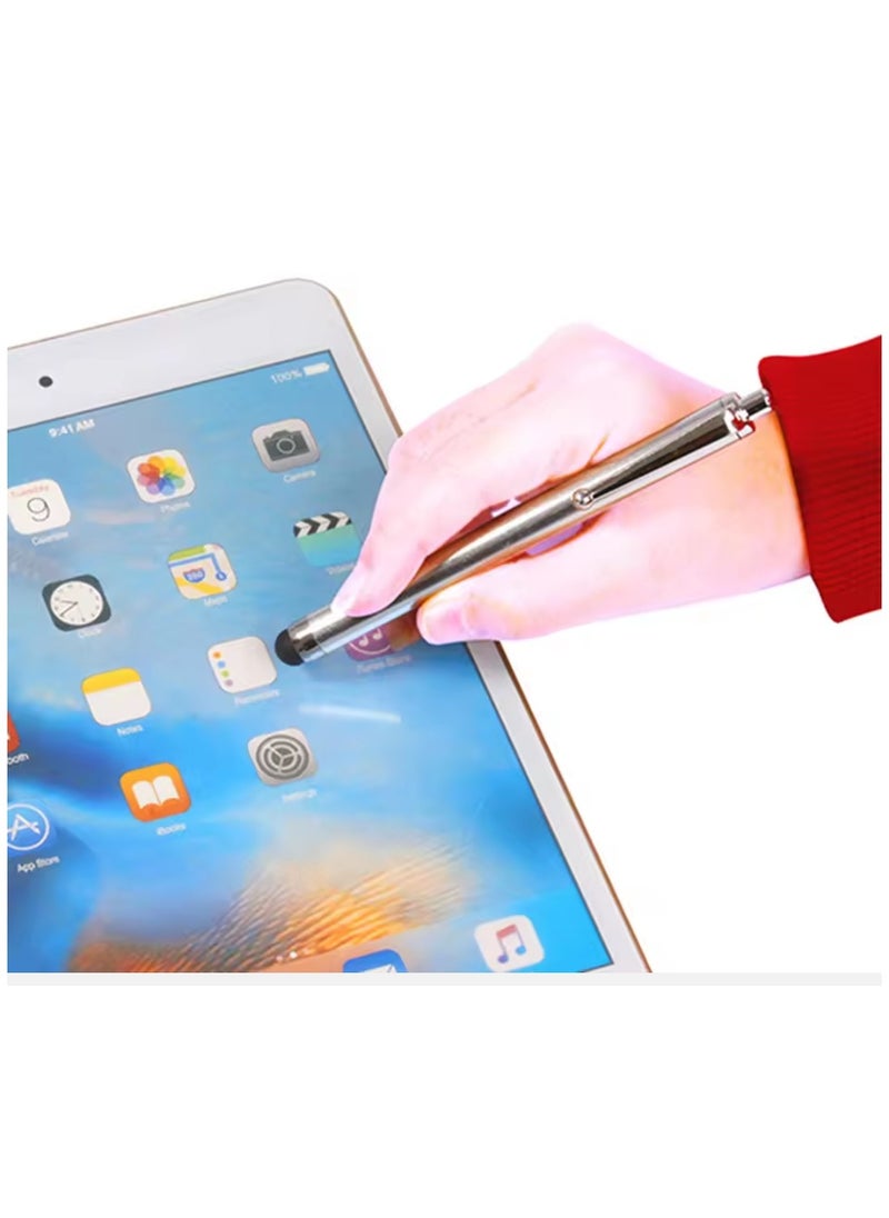 Generic - Touch Pen for All Touch Screens, Set of 5 Touch Pens, a set of five lightweight and small-sized touch stylus pens, touch stylus pen, touch pen, iPhone pen, stylus pen suitable for tablets, iPhones, and Samsung devices, a set of lightweight and small-sized pens, random colors. - Image 1