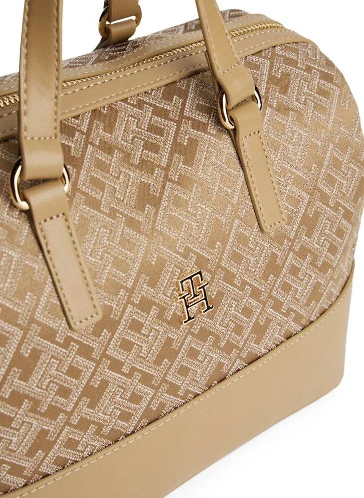 TOMMY HILFIGER Logo Jacquard Duffle Bag
