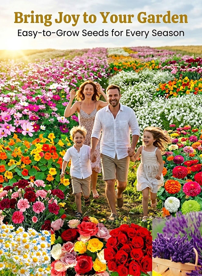اختيار البستانيين: مزيج زهور موسمي لجميع أنواع التربة - Image 1