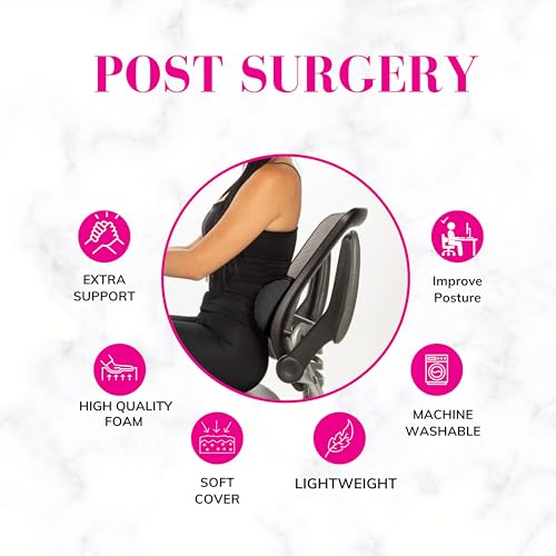 bombshell booty pillow Lumbar Support Pillow for Office Chair, Detachable Lifting Cushions Back Support for Office Chair Lumbar Pillow, Breathable Lower Back Support Pillows, Backrest Back Pillows Lumber Roll - Image 4